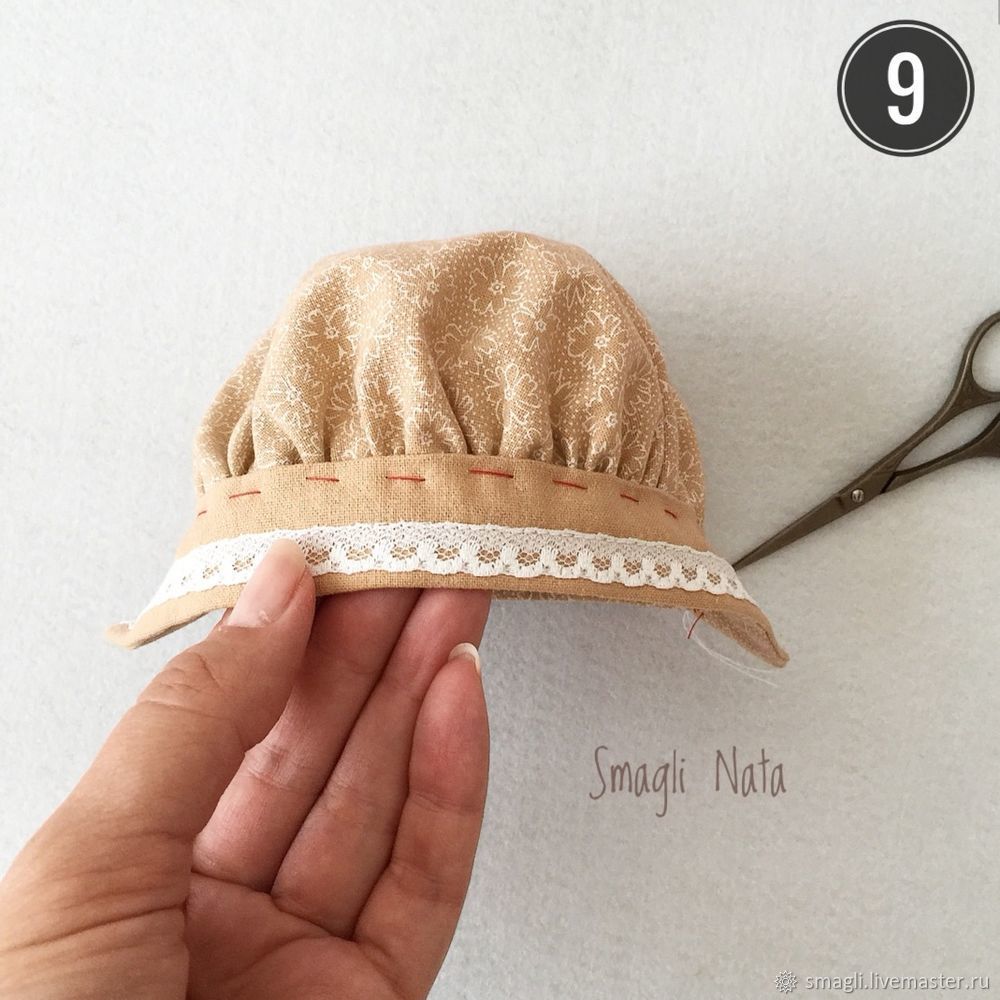 Cosemos una gorra para Paolka, foto # 10 Cosemos una gorra para Paolka, foto # 10
