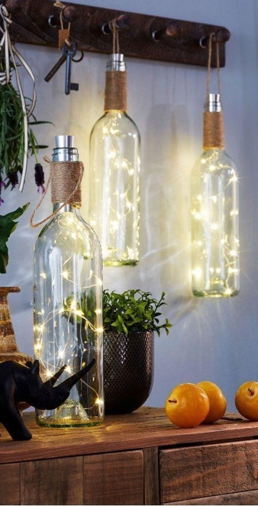 Внесите больше света в свой дом! 35+ идей декора световой гирляндой, фото № 25