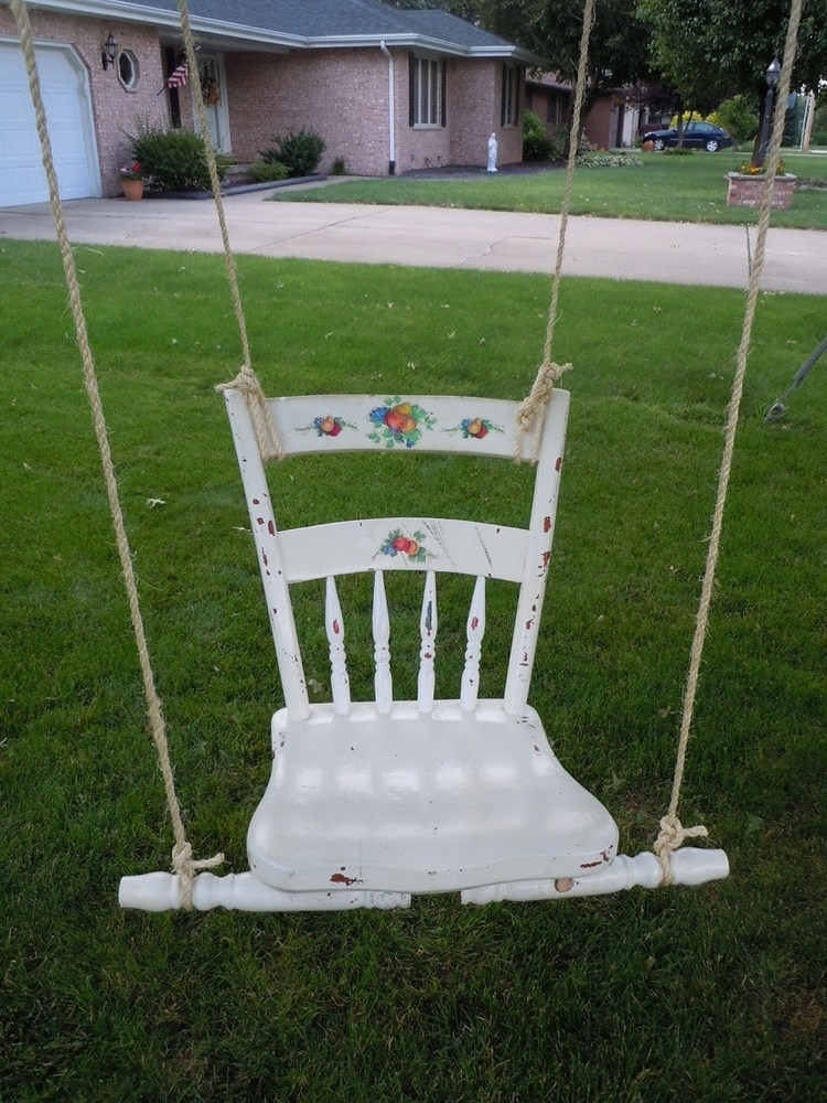 Что можно сделать из старых стульев. Несколько идей, фото № 17