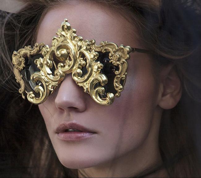 On The Darker Side 35 Extravagant And Weird Sunglasses Fashion Style And Trends в журнале 0037