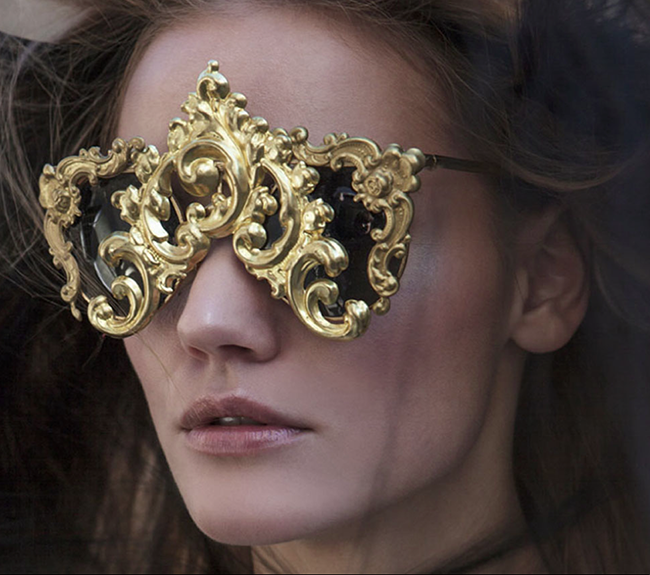 On The Darker Side 35 Extravagant And Weird Sunglasses Fashion Style And Trends в журнале