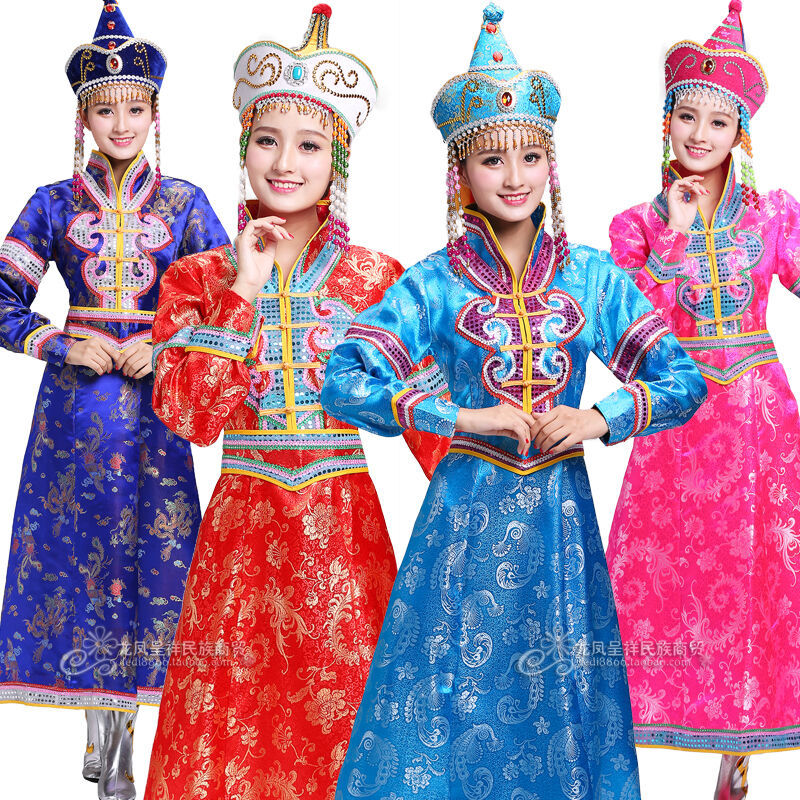 Бурятский национальный костюм для девочки