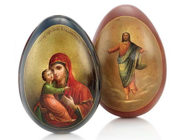 Пасхальные яйца из папье-маше, фото № 13 Пасхальные яйца из папье-маше, фото № 13