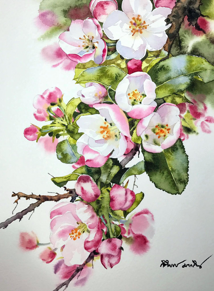 Watercolour Virtuoso: Kitipong Ti: Ideas & Inspiration в журнале ...