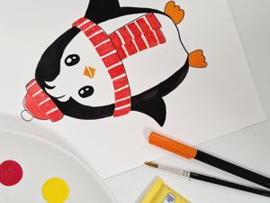 Как нарисовать пейзаж фломастерами/ Онлайн школа рисования для детей | By Рисуем ДомаFacebook