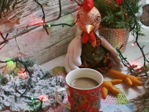 Шьём петушка к Новому году. Часть 1. Ярмарка Мастеров - ручная работа, handmade.