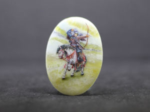 Аукцион. Всадник на виолане. Ярмарка Мастеров - ручная работа, handmade.