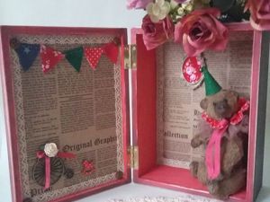 Делаем симпатичный румбокс для мишки тедди. Ярмарка Мастеров - ручная работа, handmade.