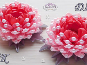 Цветы из лент, канзаши, Мк/ Diy satin ribbon flower, kanzashi | Мои идеи для Вас | Дзен