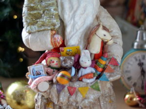Выкройка Деда Мороза - Выкройка игрушки своими руками из ткани простая