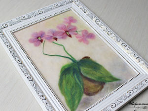 Орхидея рисунок карандашом и красками для детей