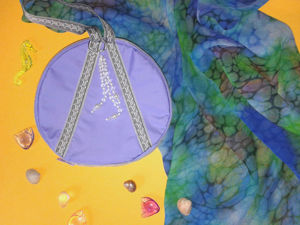 Шьём круглую сумочку для купальника. Ярмарка Мастеров - ручная работа, handmade.