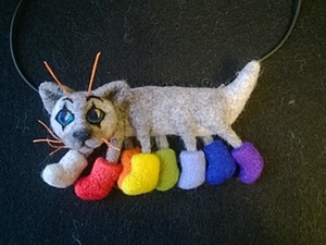 Кошка-осьминожка. Ярмарка Мастеров - ручная работа, handmade.