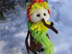 Шьем героя мультфильма «Новогодняя сказка» — Чудище-Снежище. Часть 2 – статья о рукоделии и творчестве