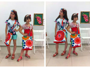 Видео мастер-класс: шьем вместе с детьми летнюю сумку и стильную повязку для волос. Ярмарка Мастеров - ручная работа, handmade.