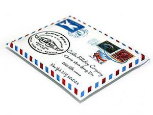 Par Avion: шьем стильный клатч-письмо. Ярмарка Мастеров - ручная работа, handmade.