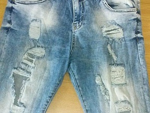 Мастер-класс: реставрируем джинсы. Ярмарка Мастеров - ручная работа, handmade.