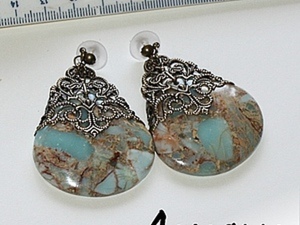 Мастер - Класс. Серьги "Султанша". Ярмарка Мастеров - ручная работа, handmade.