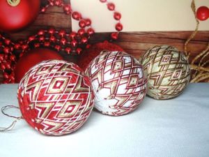 Темари – искусство вышивания шаров