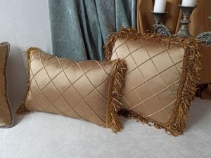 Декоративные подушки своими руками ✅️Выкройки, схемы (90+ фото)