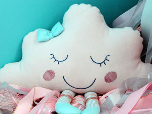 Видеоурок: шьём подушку-игрушку «Облачко». 1 часть. Ярмарка Мастеров - ручная работа, handmade.