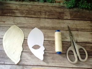 Симметрично оформляем глаза у текстильной куклы – бесплатный мастер-класс