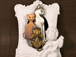 Винтажные брошки с кошками. Часть 1: Новости магазинов в журнале ...