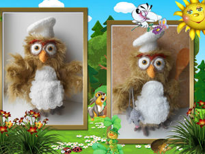 Мастер-класс «Совиное угощение». Ярмарка Мастеров - ручная работа, handmade.