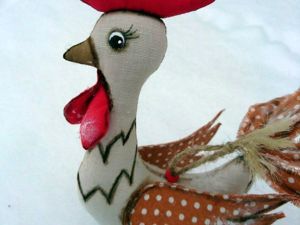 Шьем символ 2017 года — текстильного петушка. Ярмарка Мастеров - ручная работа, handmade.