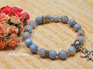 Создаем браслет из натуральных камней. Ярмарка Мастеров - ручная работа, handmade.