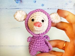 Вяжем мышонка Пика. Ярмарка Мастеров - ручная работа, handmade.