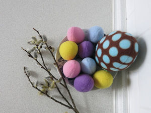 Шьем пасхальные яйца из флиса. Ярмарка Мастеров - ручная работа, handmade.