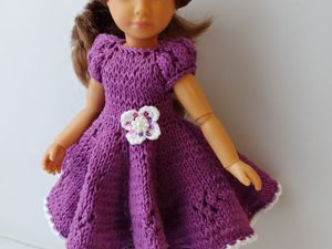 Вязание одежды для кукол - мастер классы