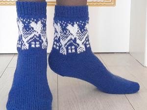 Рождественские носки для подарков. Как сделать своими руками