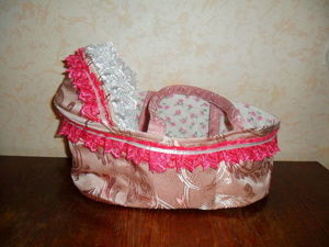 Мастер-класс по шитью люльки-переноски для куклы. Ярмарка Мастеров - ручная работа, handmade.