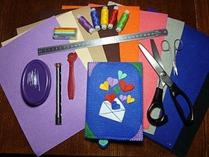 Создаем обложку для блокнота из фетра и капельки фантазии. Ярмарка Мастеров - ручная работа, handmade.