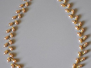 Создаем колье «Ландыш». Ярмарка Мастеров - ручная работа, handmade.