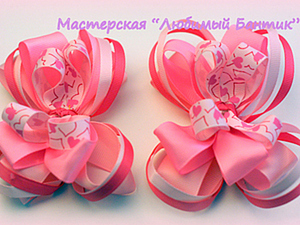 Пышный "американский" бантик – бесплатный мастер-класс
