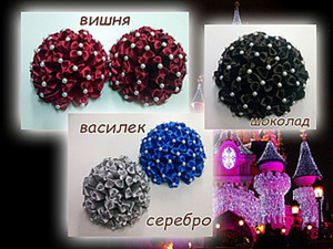 Делаем бант-шар на резинке – бесплатный мастер-класс