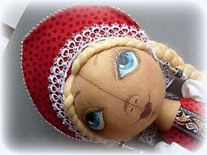 Шьем кукле наряд в русском стиле. Ярмарка Мастеров - ручная работа, handmade.