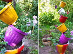 Поделки из шин для сада 🍀 и огорода своими руками - мастер класс и фото колес