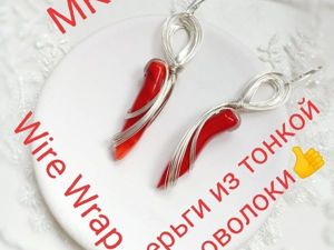 Кулон «Овен» в технике wire wrap