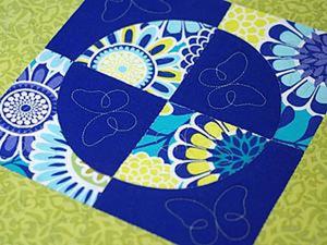 Видео мастер-класс: как собрать лоскутный блок «четверть круга в квадрате». Ярмарка Мастеров - ручная работа, handmade.