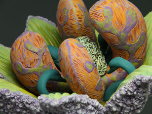 Инопланетные цветы Кэрол Гоутро. Ярмарка Мастеров - ручная работа, handmade.