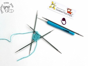 Видео мастер-класс: набор петель крючком для кругового вязания на спицах. Ярмарка Мастеров - ручная работа, handmade.