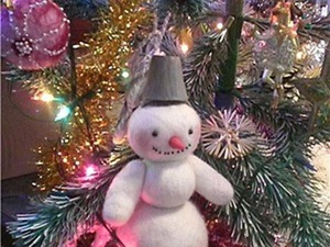 Я его слепила из того, что было, или Делаем снеговика из остатков шерсти. Часть 2. Ярмарка Мастеров - ручная работа, handmade.