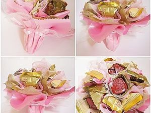 Букеты из конфет – 5 мастер-классов по созданию букетов своими руками