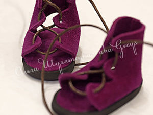 Кукольные сандалии в греческом стиле, которые не нужно шить: мастер-класс. Ярмарка Мастеров - ручная работа, handmade.