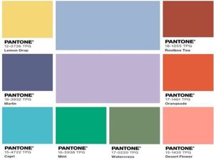 Модный цвет pantone в 2024 году