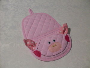 Создаем текстильную прихватку «Румяная свинка» своими руками. Ярмарка Мастеров - ручная работа, handmade.